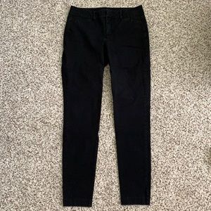 Old navy pixie mid rise ankle pants women’s size 4 black
